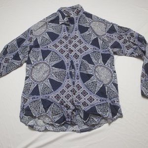 Sacred Geometry Button Down